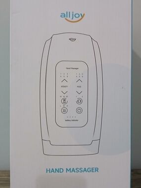 ALLOY Blue Hand Massager - Portable Hand Therapy Device